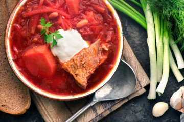 Борщ из говядины